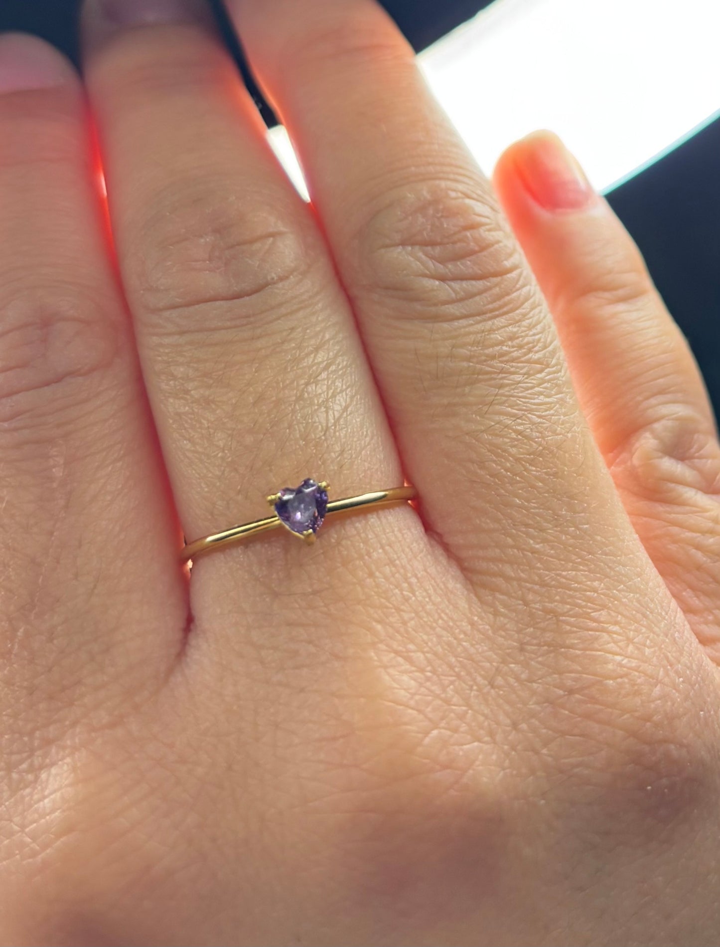 Anello Diamond cuore