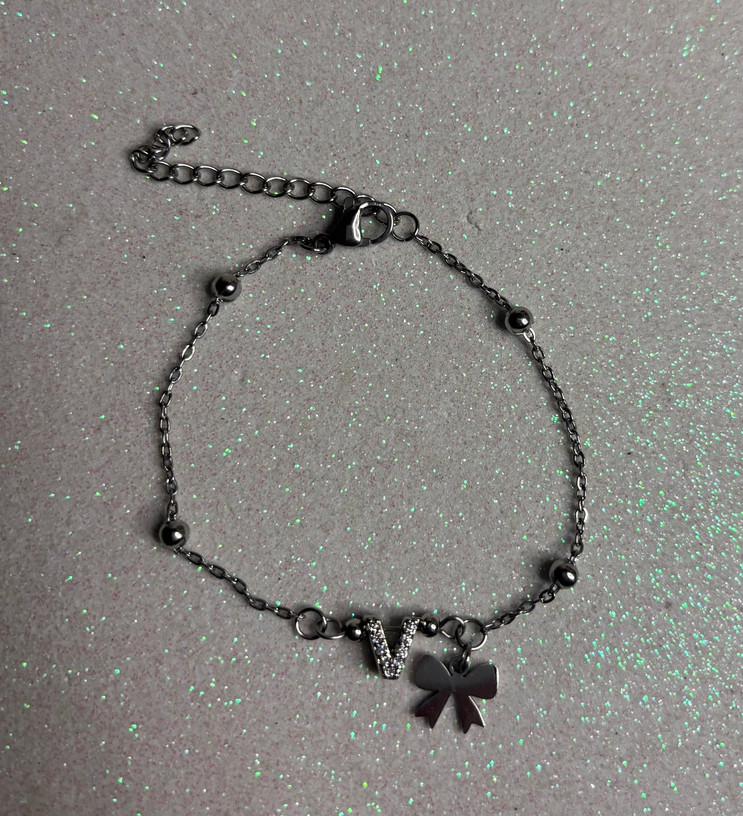 Bracciale Iniziale Fiocco