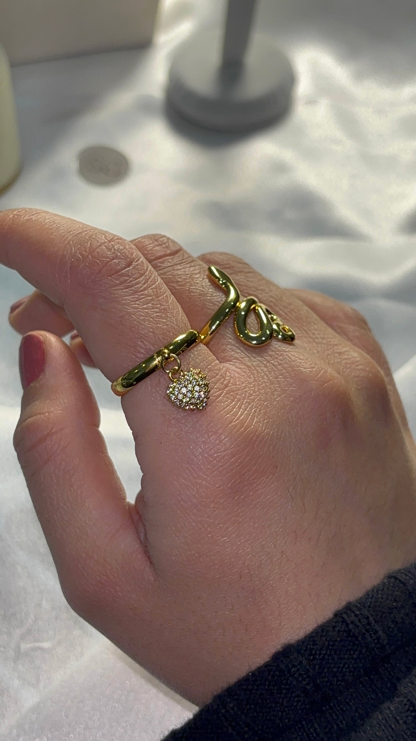 Set Heart Diamond Gold