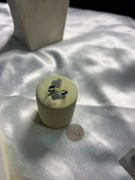 Anello Double Heart