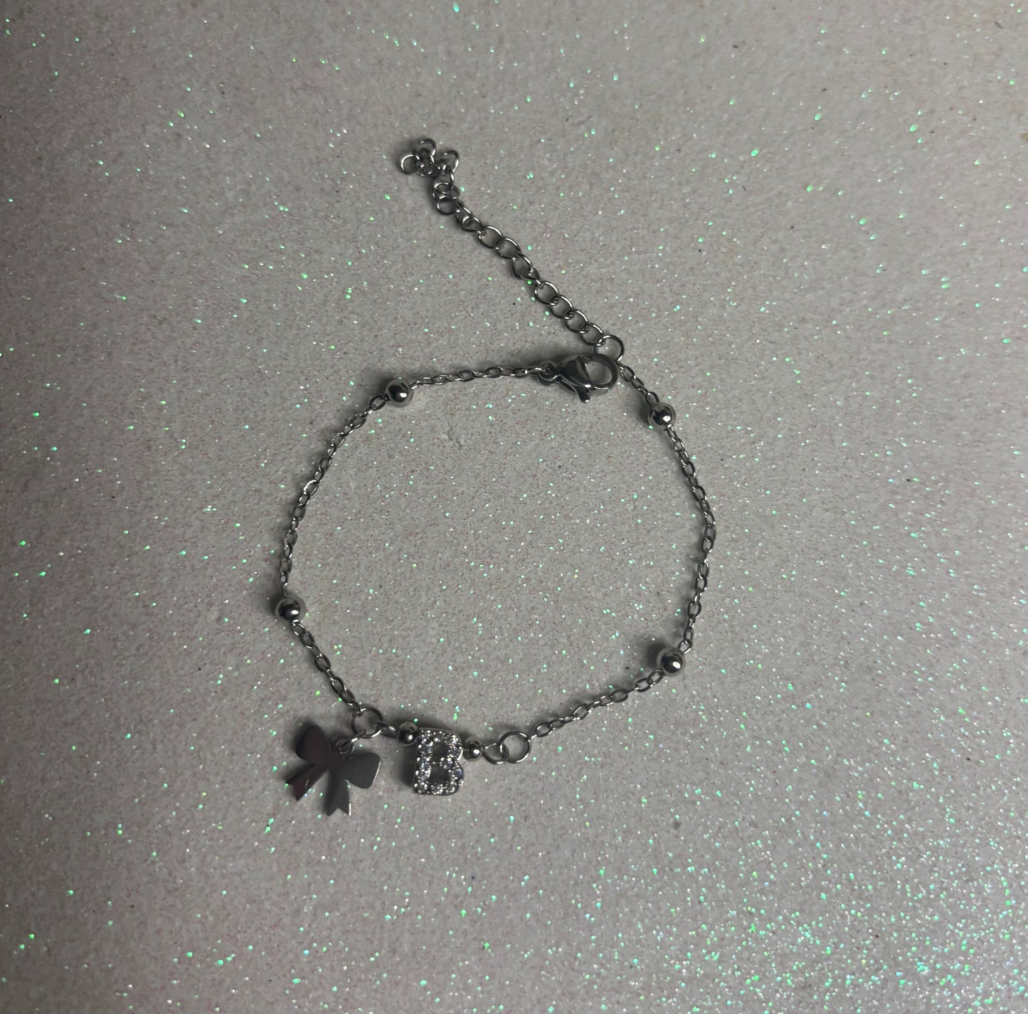 Bracciale Iniziale Fiocco