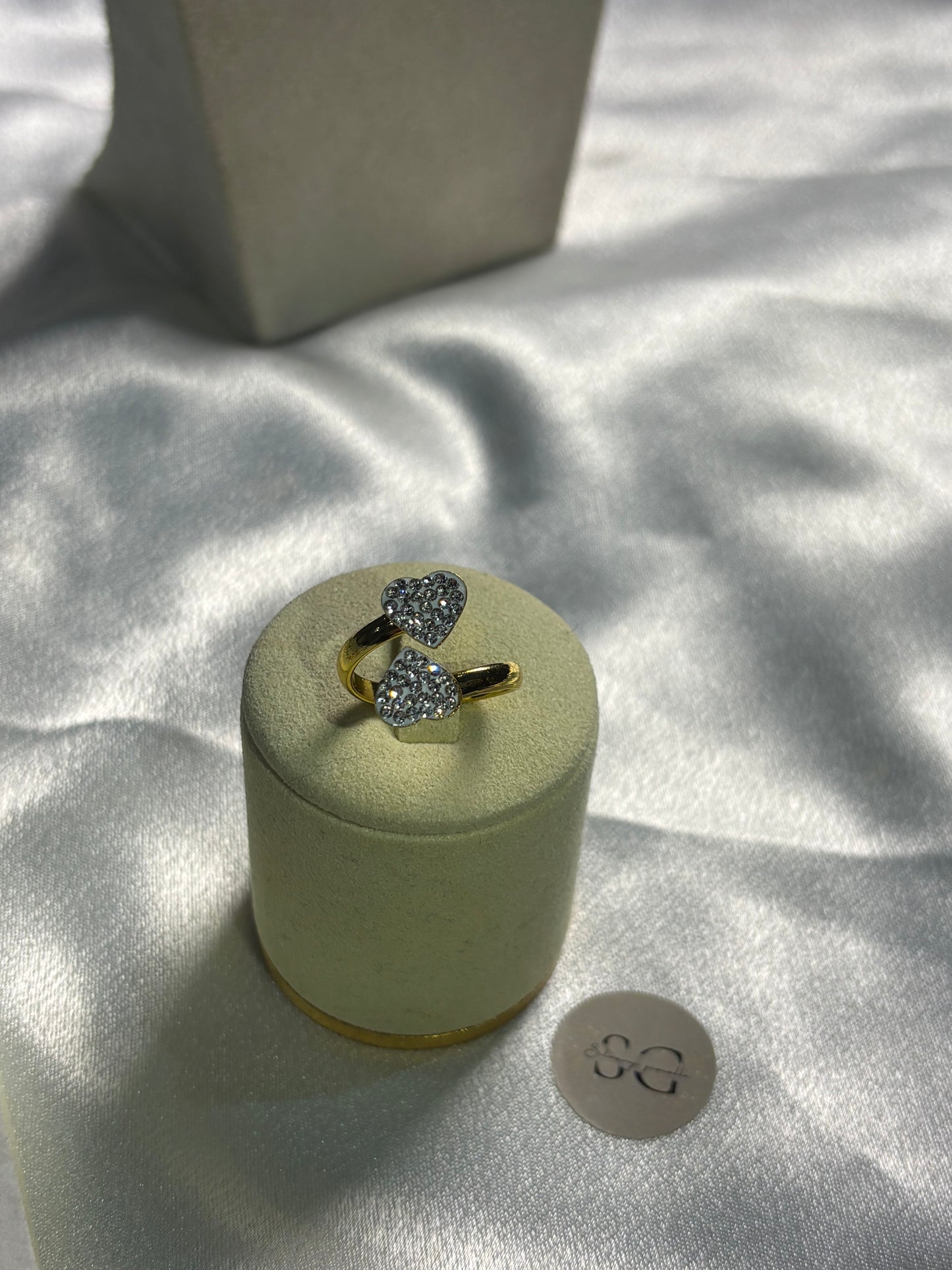 Anello Double Heart
