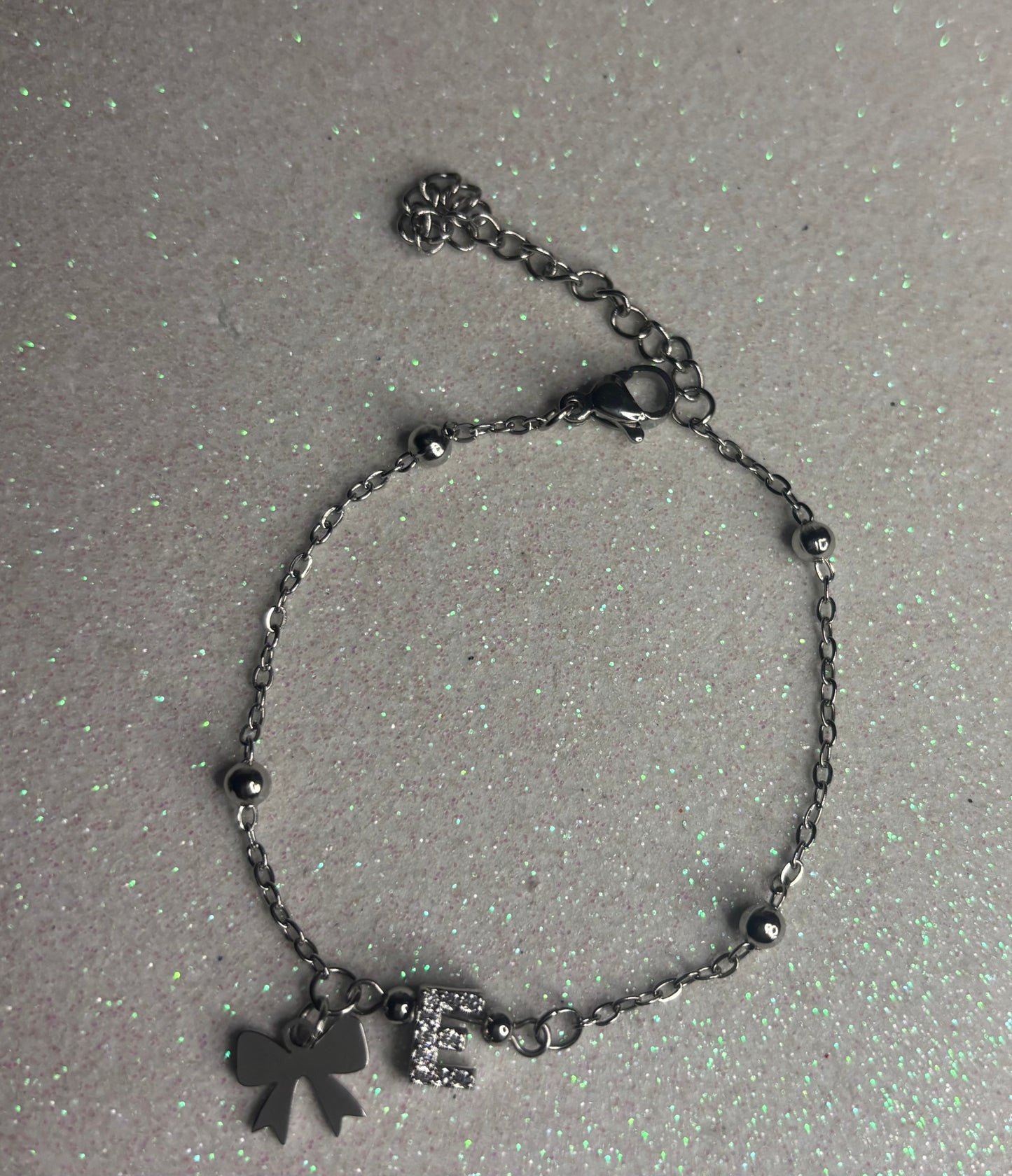 Bracciale Iniziale Fiocco