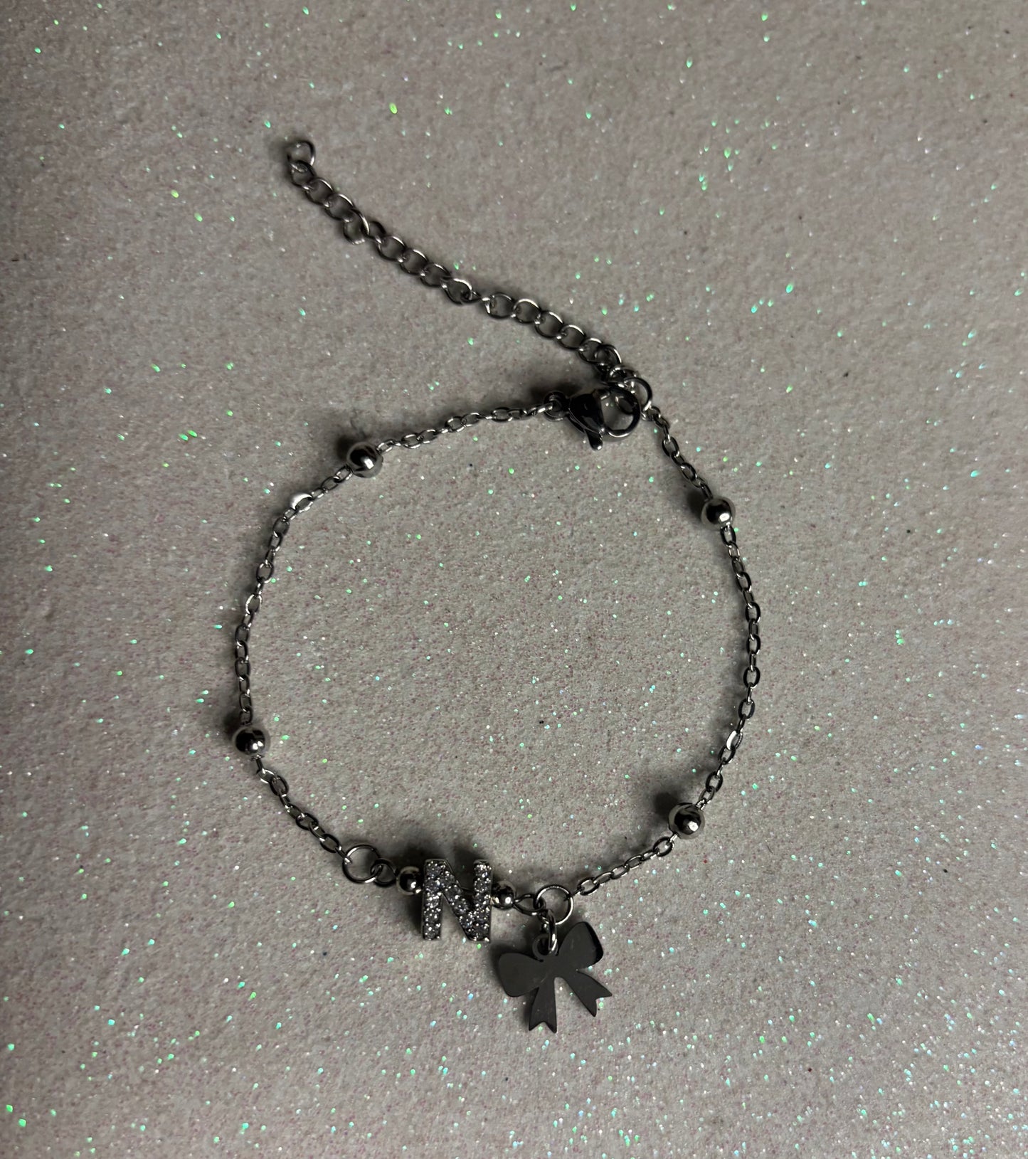 Bracciale Iniziale Fiocco