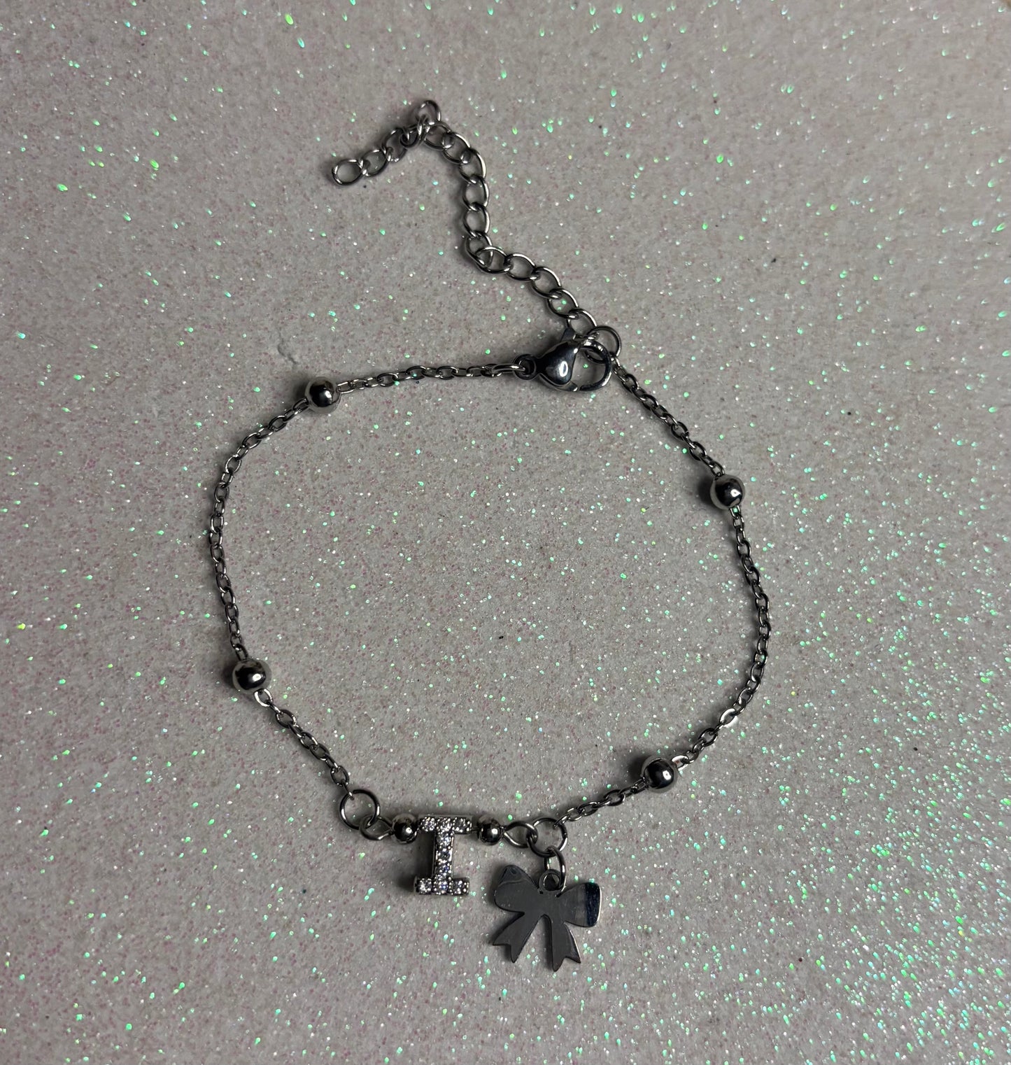 Bracciale Iniziale Fiocco