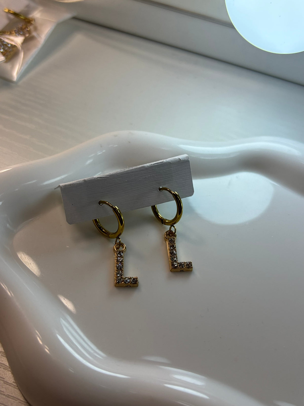 ORECCHINI LUMIA LETTER