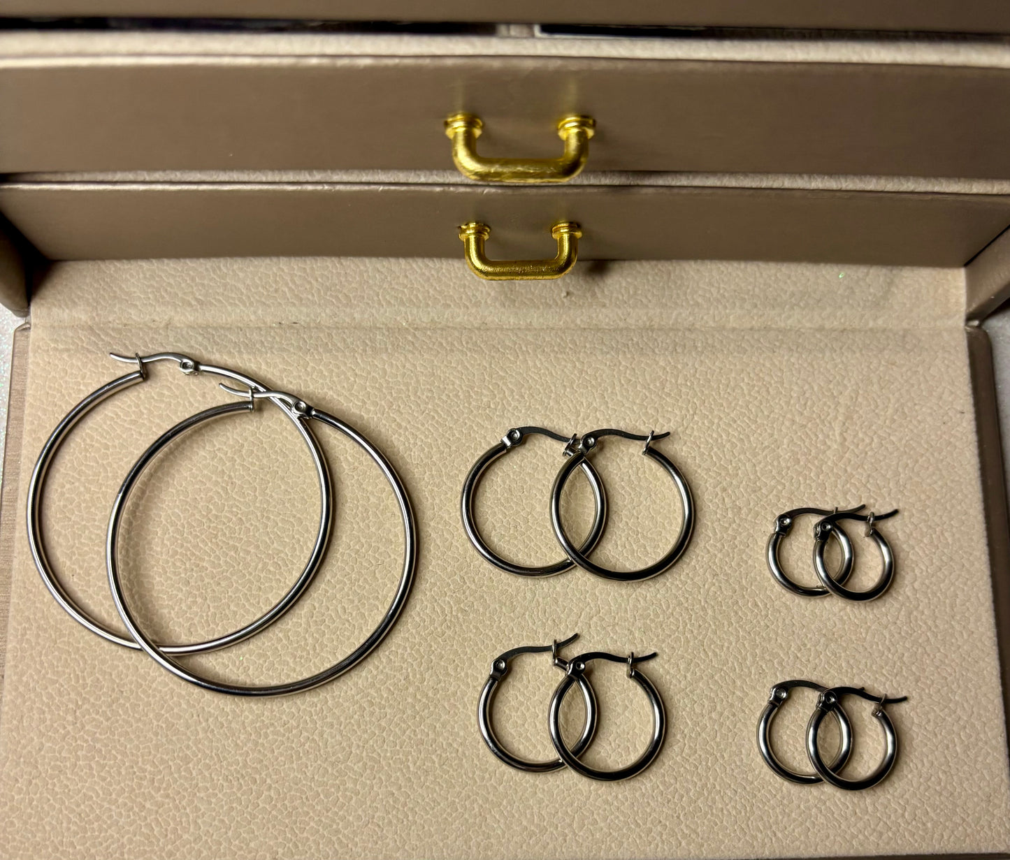 Orecchini a cerchio Basic