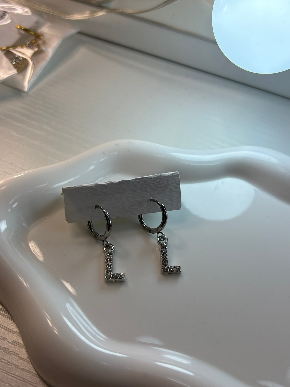 ORECCHINI LUMIA LETTER