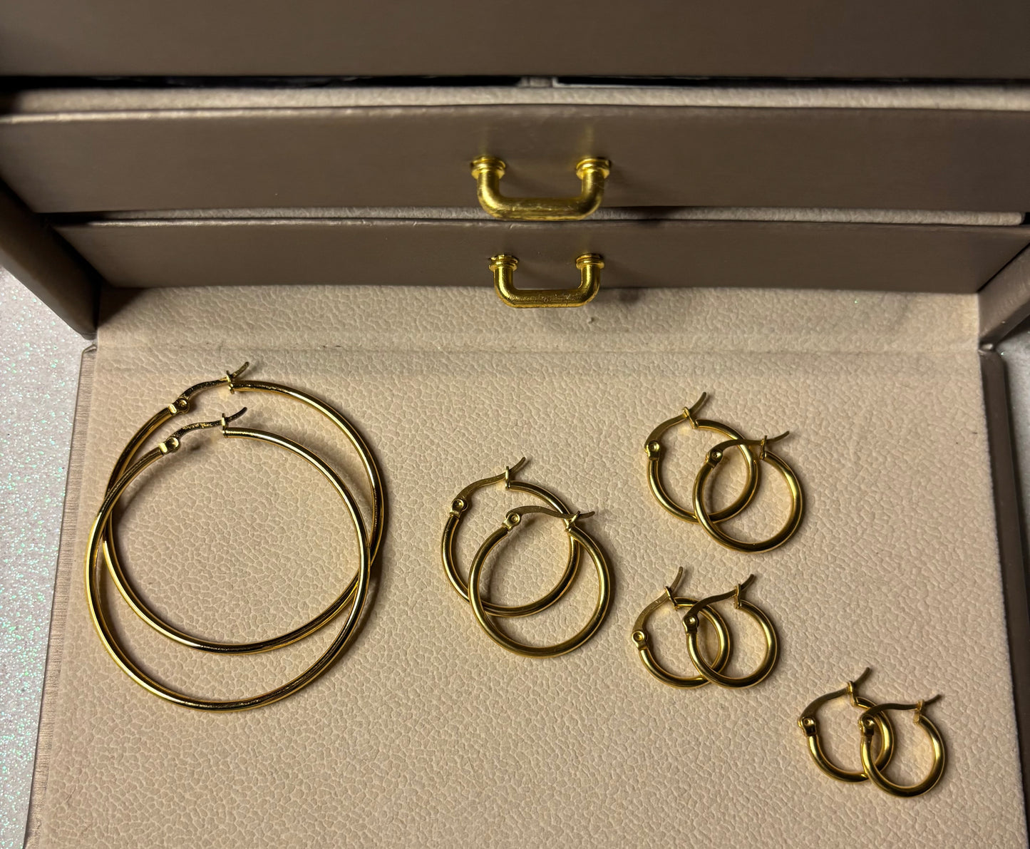 Orecchini a cerchio Basic