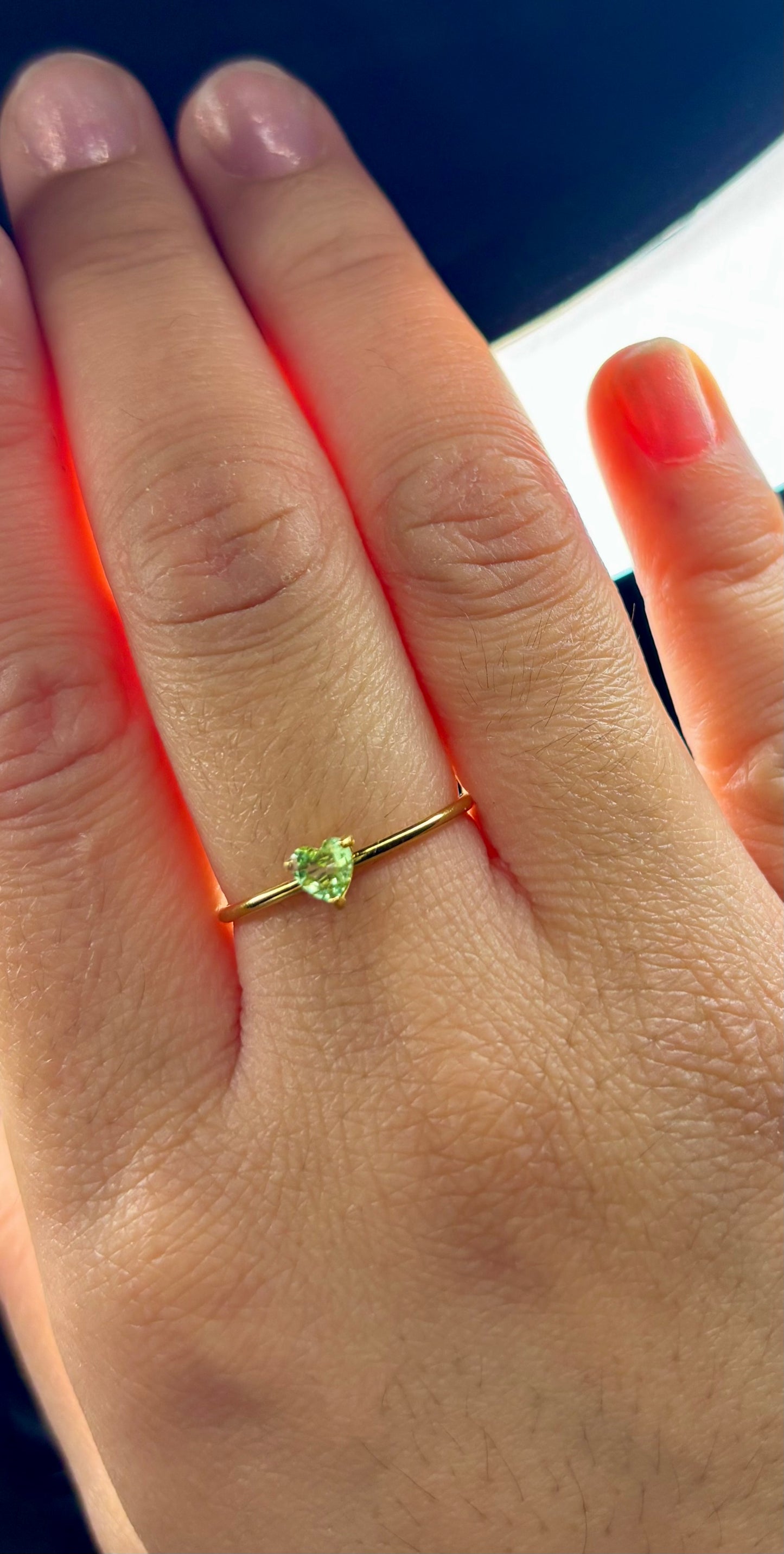 Anello Diamond cuore