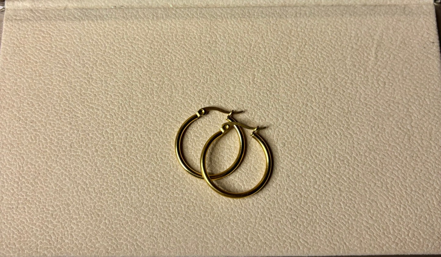Orecchini a cerchio Basic