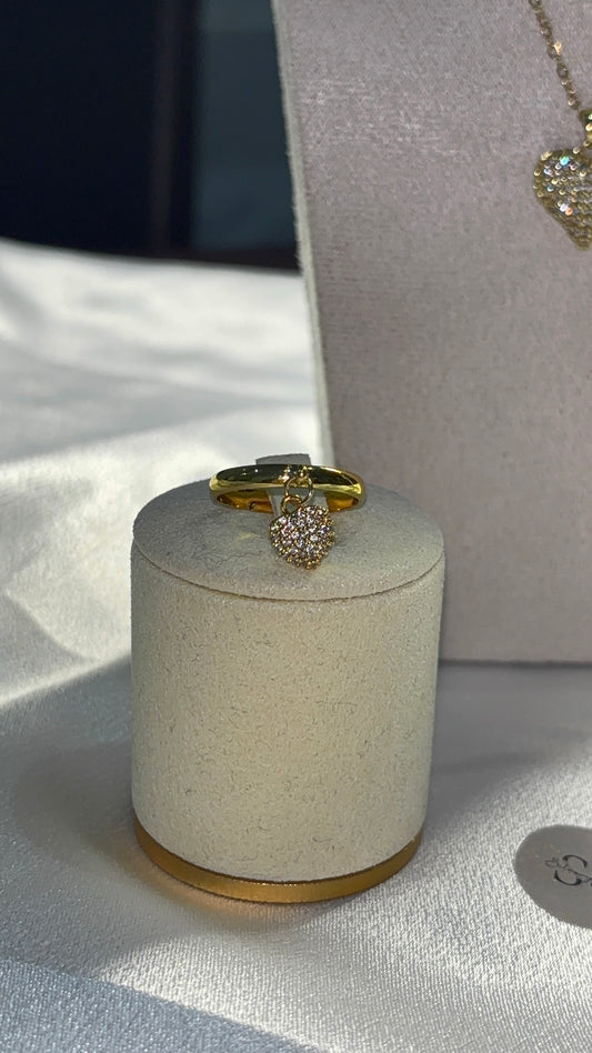 Anello Heart Diamond
