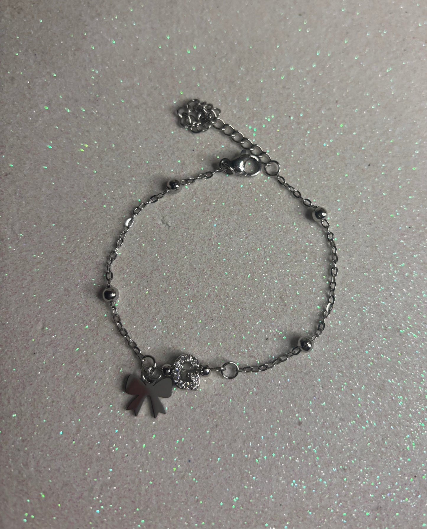 Bracciale Iniziale Fiocco