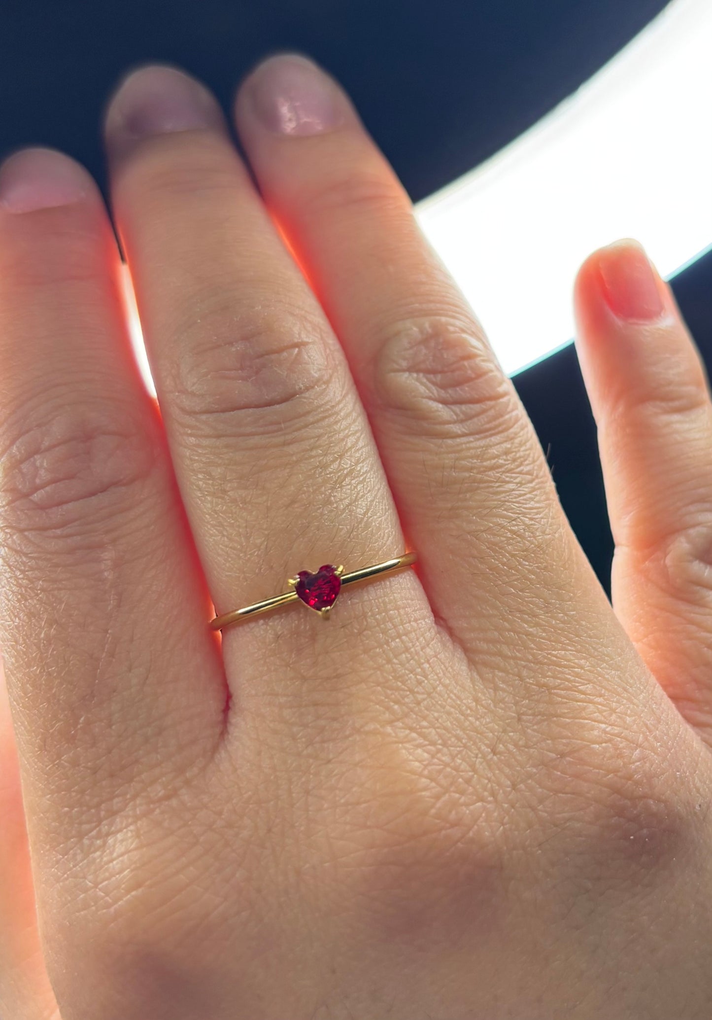 Anello Diamond cuore