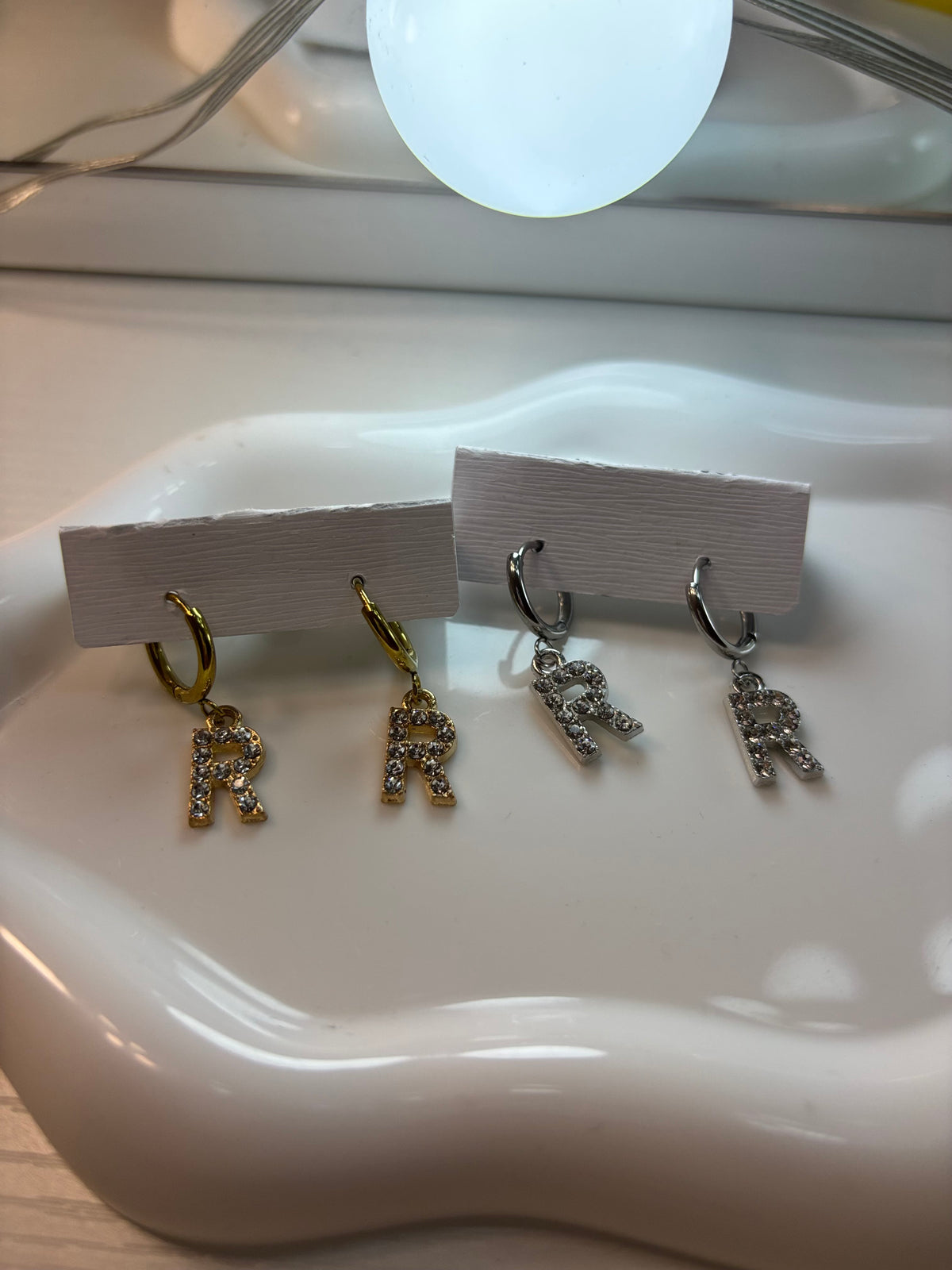 ORECCHINI LUMIA LETTER