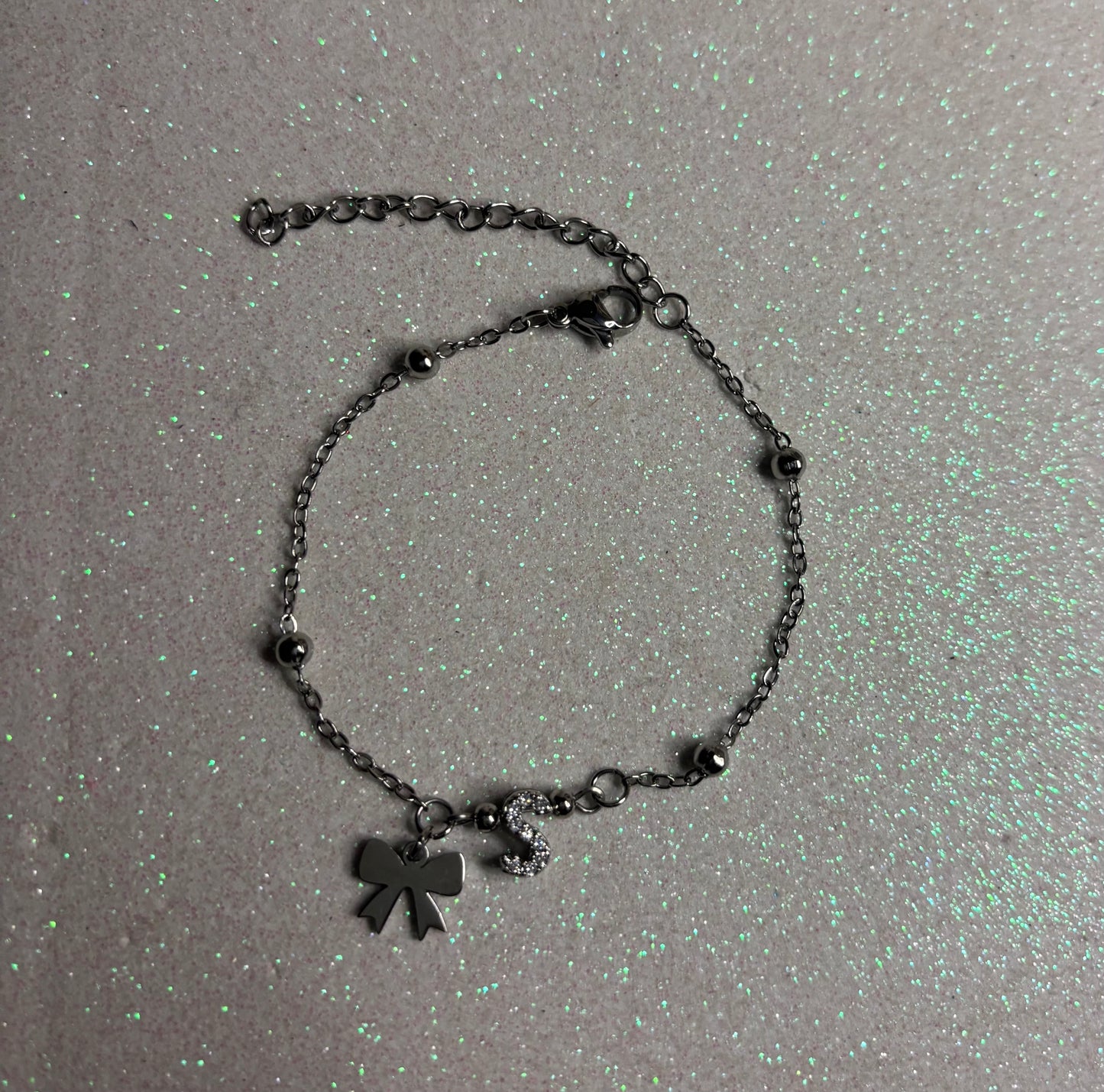 Bracciale Iniziale Fiocco