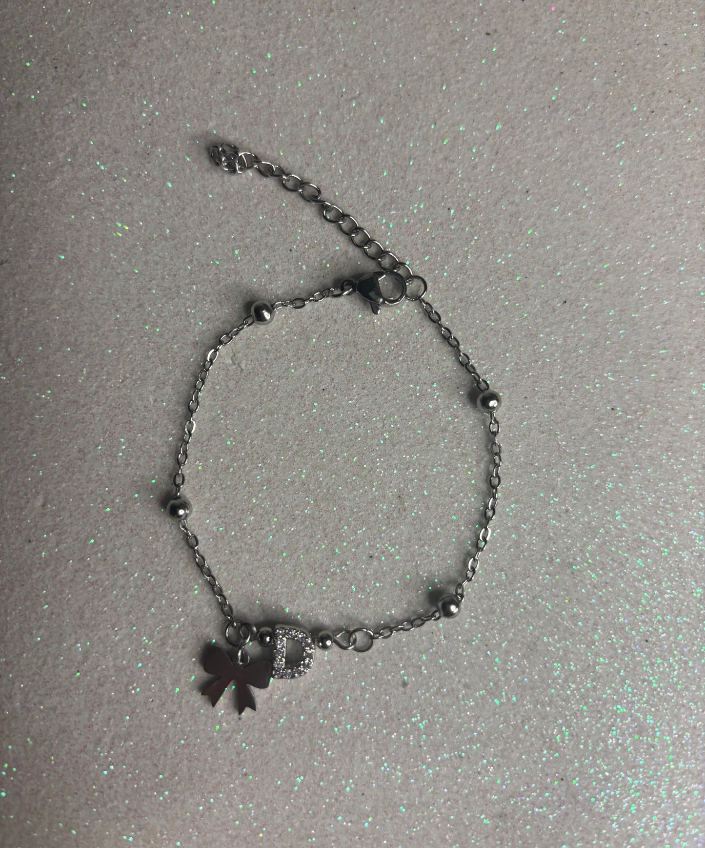 Bracciale Iniziale Fiocco